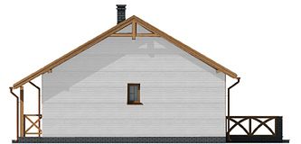 Фасад дома BKB-4326-49 Фасад дома BKB-4326-49