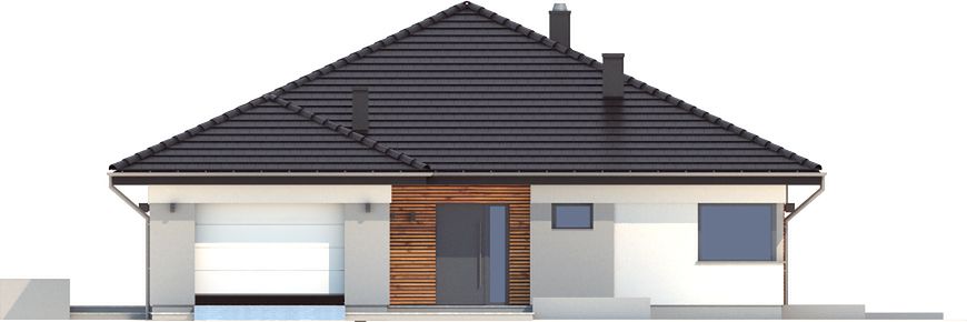 Фасад дома KCF-6536-96 Фасад дома KCF-6536-96