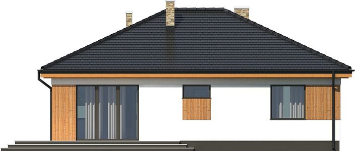 Фасад дома DCI-8972-63 Фасад дома DCI-8972-63