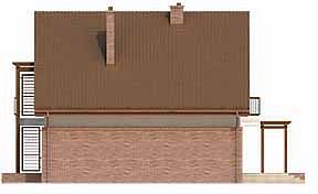 Фасад дома BEH-7563-84 Фасад дома BEH-7563-84