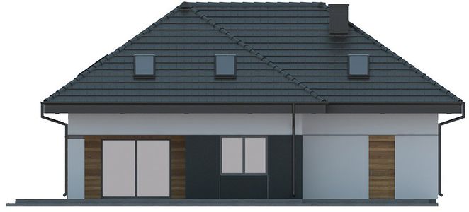 Фасад дома HEE-3719-39 Фасад дома HEE-3719-39